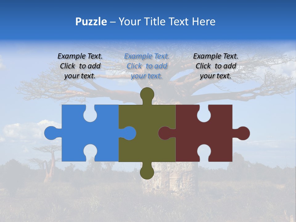 Grass Africa Big PowerPoint Template