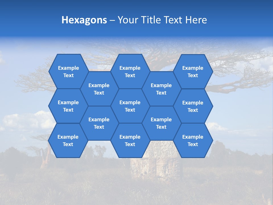 Grass Africa Big PowerPoint Template