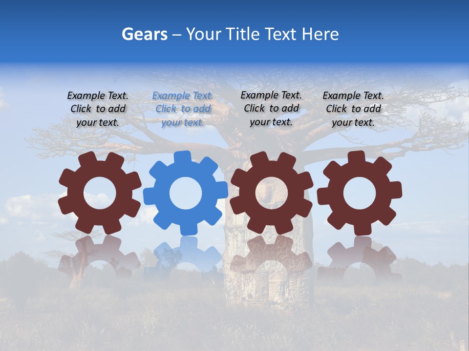 Grass Africa Big PowerPoint Template