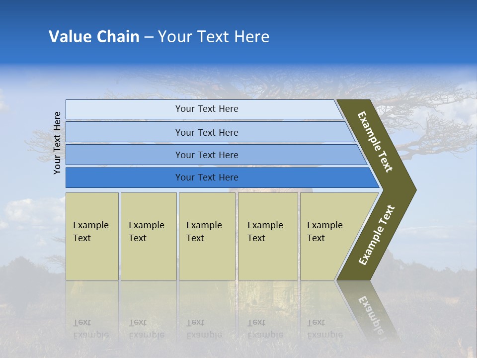 Grass Africa Big PowerPoint Template