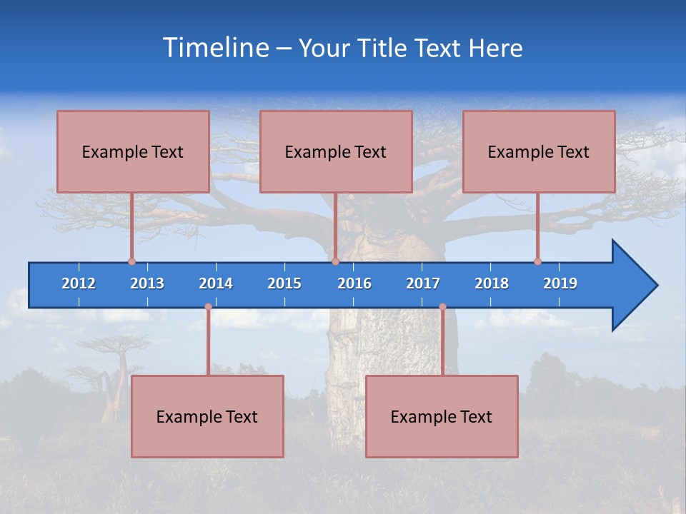 Grass Africa Big PowerPoint Template