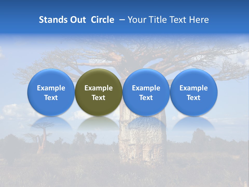 Grass Africa Big PowerPoint Template