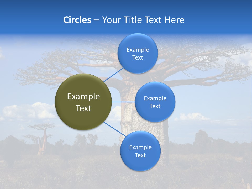 Grass Africa Big PowerPoint Template