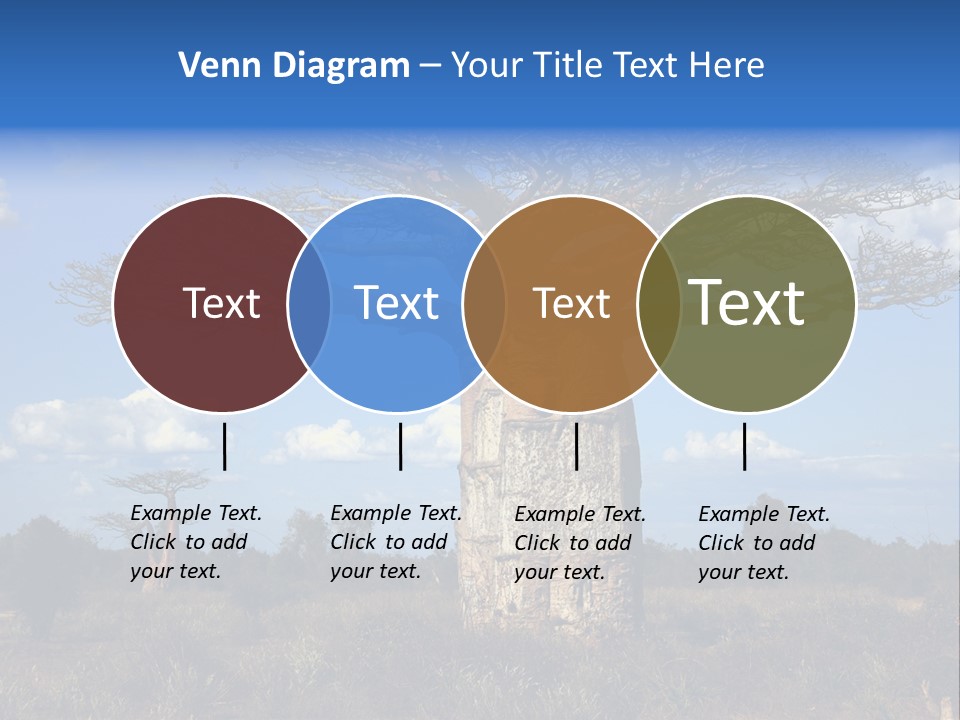 Grass Africa Big PowerPoint Template