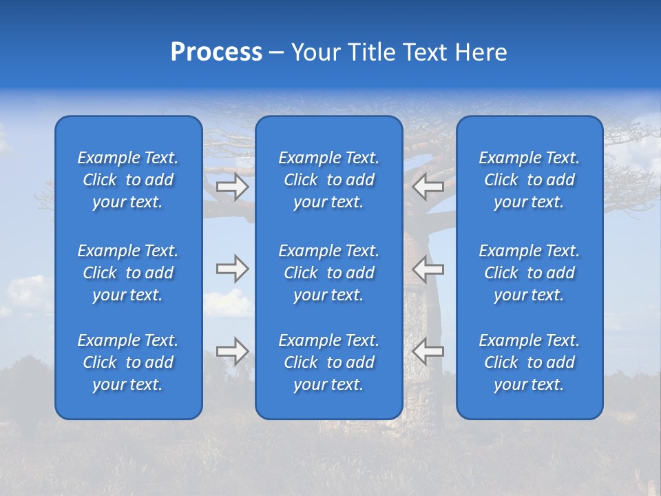 Grass Africa Big PowerPoint Template