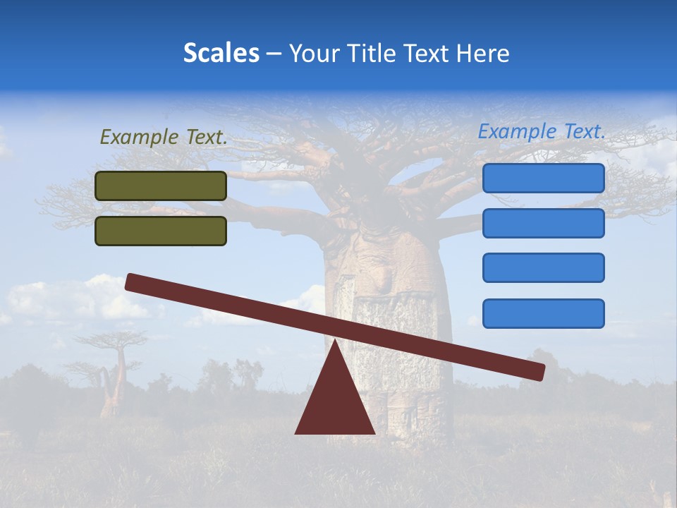 Grass Africa Big PowerPoint Template