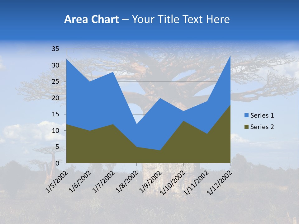 Grass Africa Big PowerPoint Template