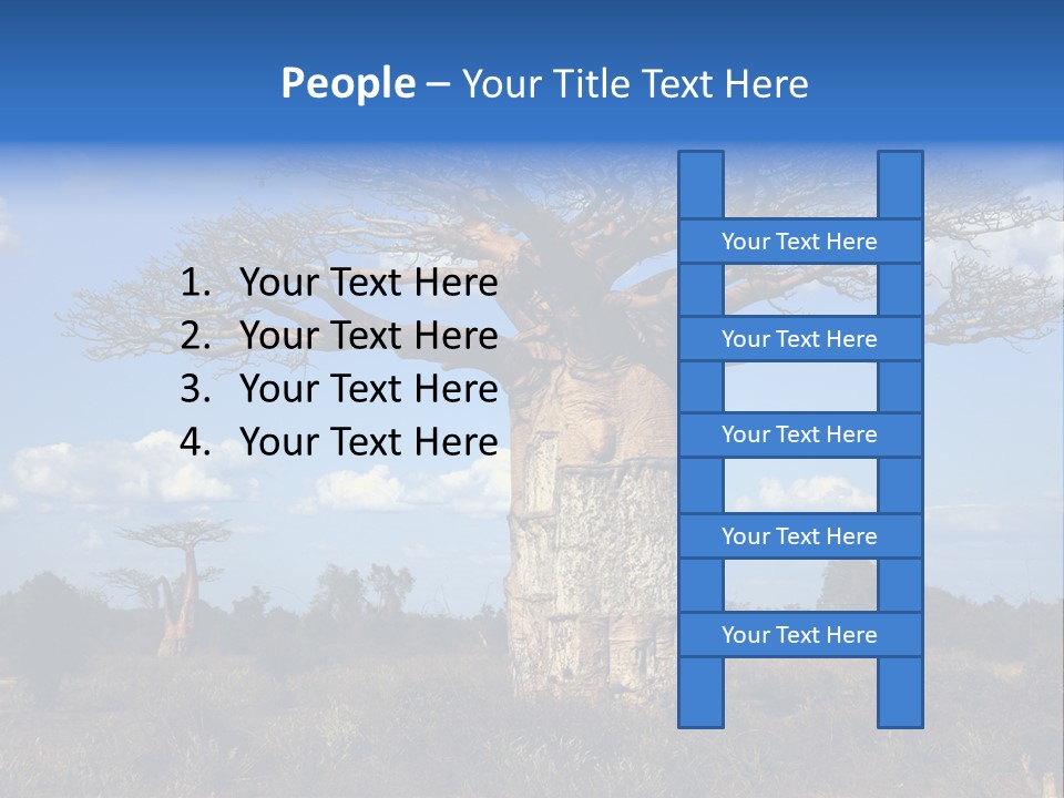 Grass Africa Big PowerPoint Template