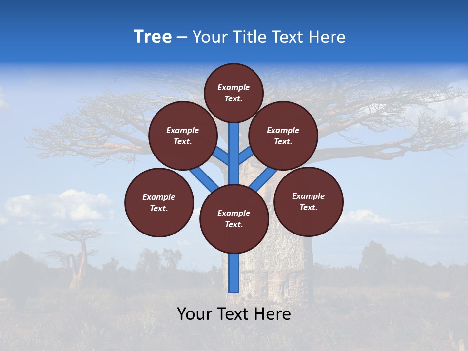 Grass Africa Big PowerPoint Template