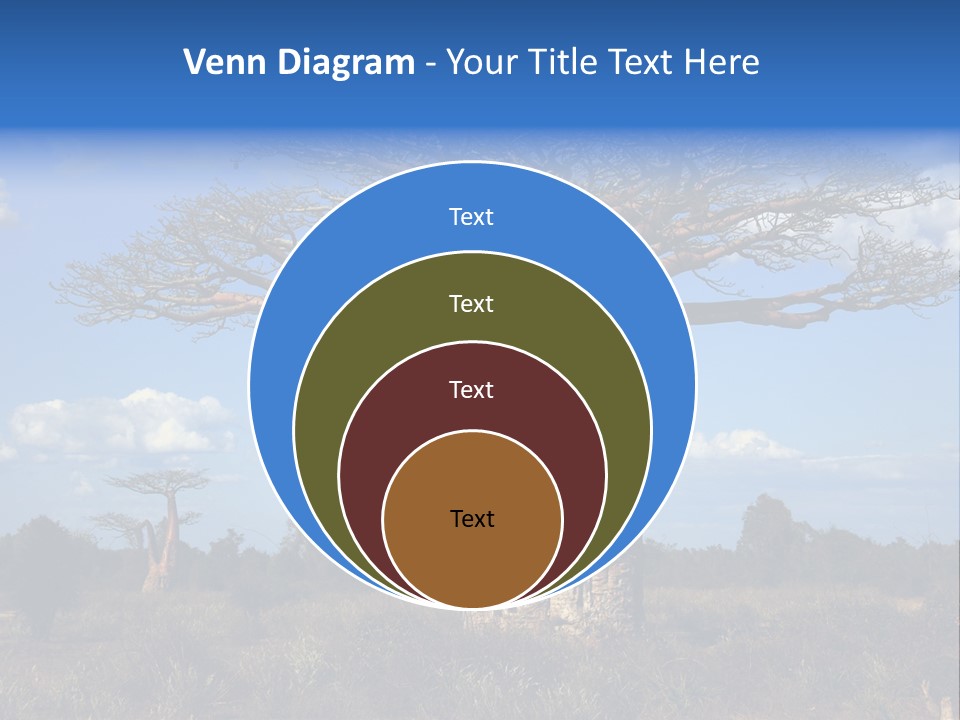 Grass Africa Big PowerPoint Template