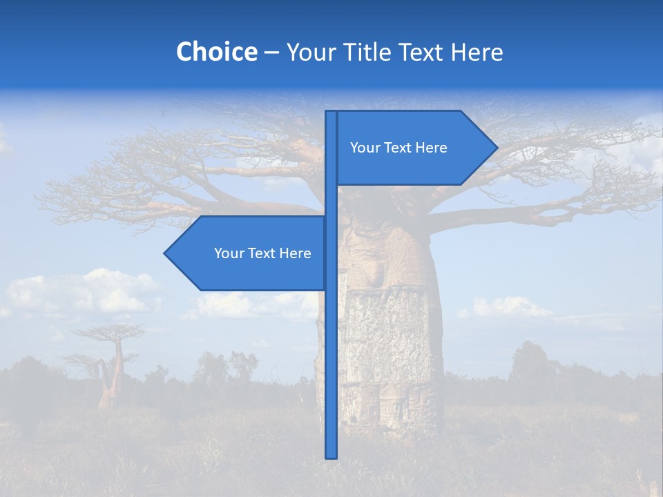 Grass Africa Big PowerPoint Template