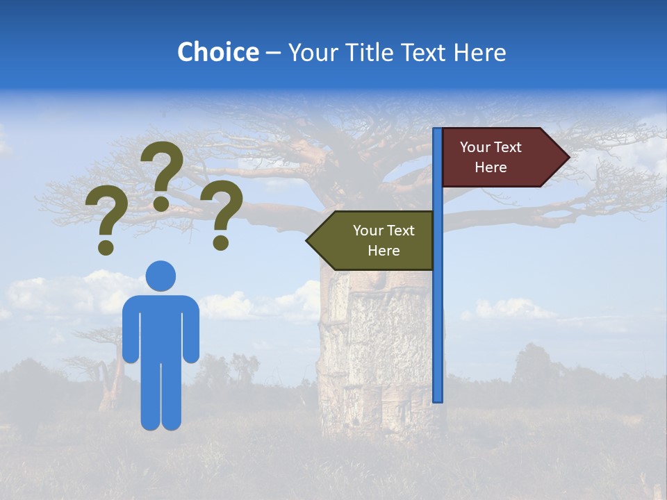 Grass Africa Big PowerPoint Template