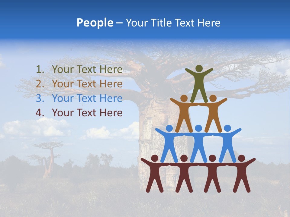 Grass Africa Big PowerPoint Template