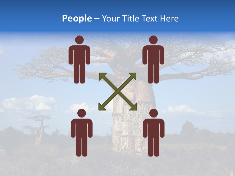 Grass Africa Big PowerPoint Template