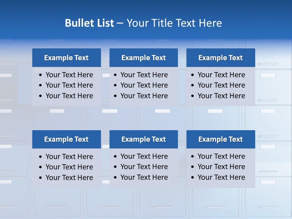 Gorgeous Isolated Ringlet PowerPoint Template