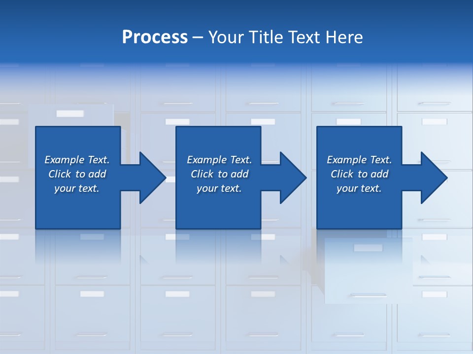 Gorgeous Isolated Ringlet PowerPoint Template