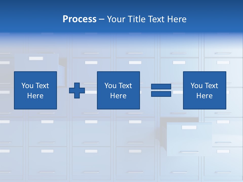Gorgeous Isolated Ringlet PowerPoint Template