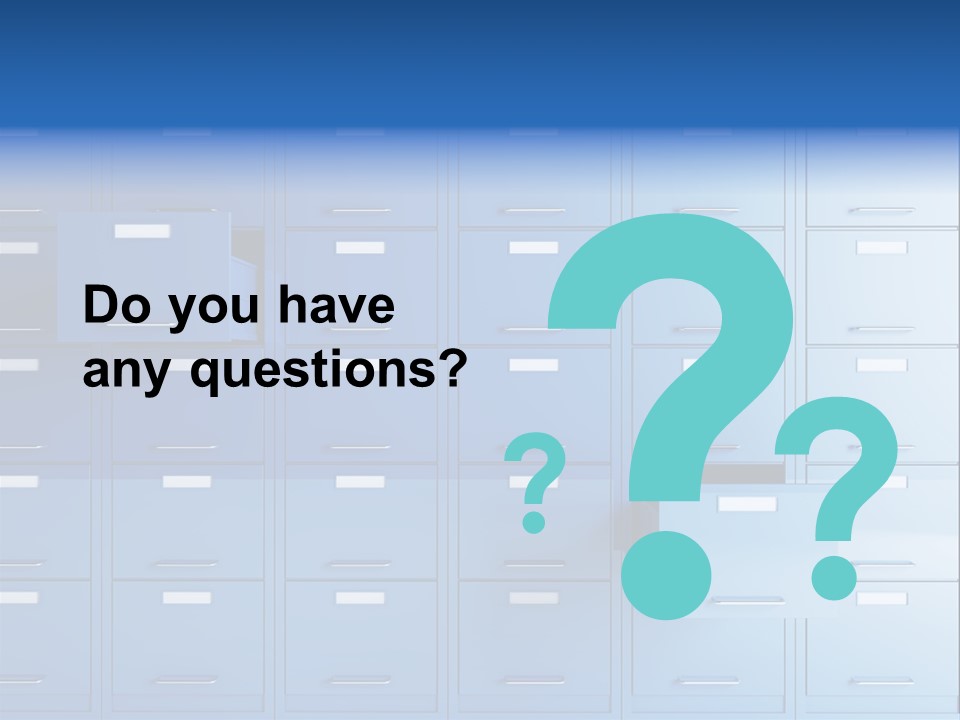 Gorgeous Isolated Ringlet PowerPoint Template