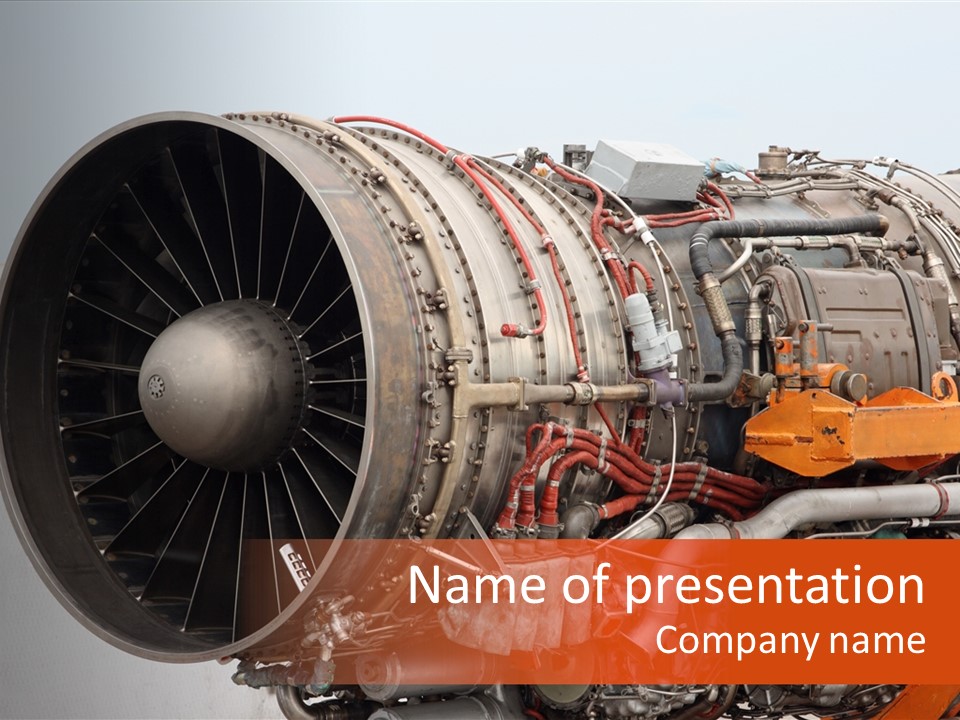 Equipment Aviation Horizontal PowerPoint Template