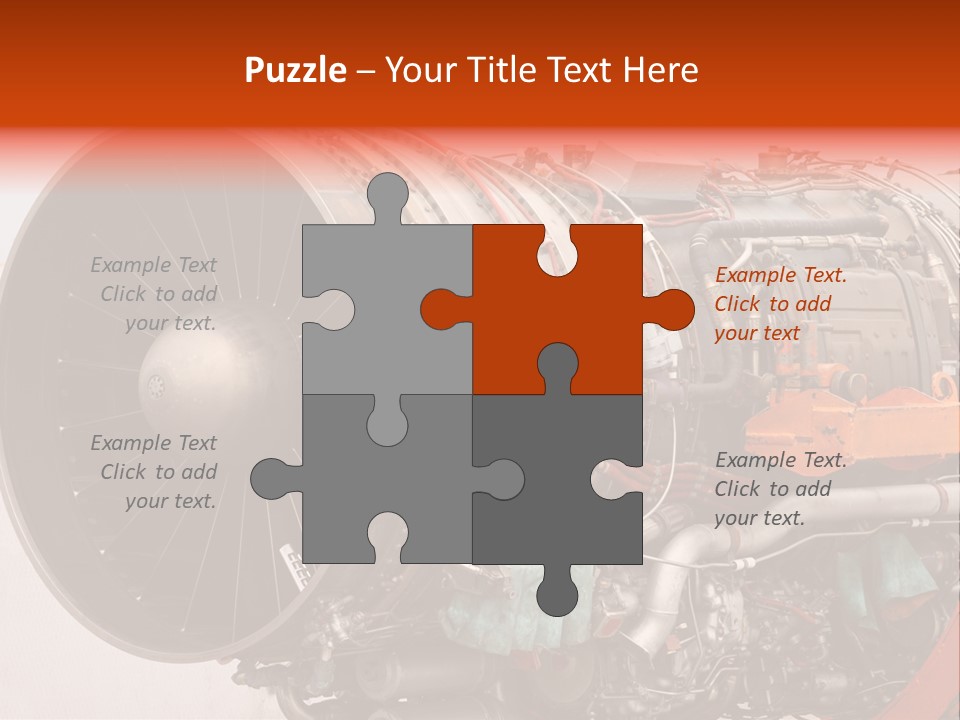 Equipment Aviation Horizontal PowerPoint Template