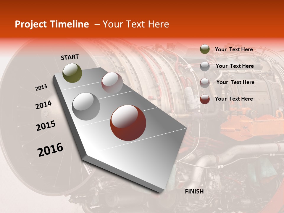 Equipment Aviation Horizontal PowerPoint Template