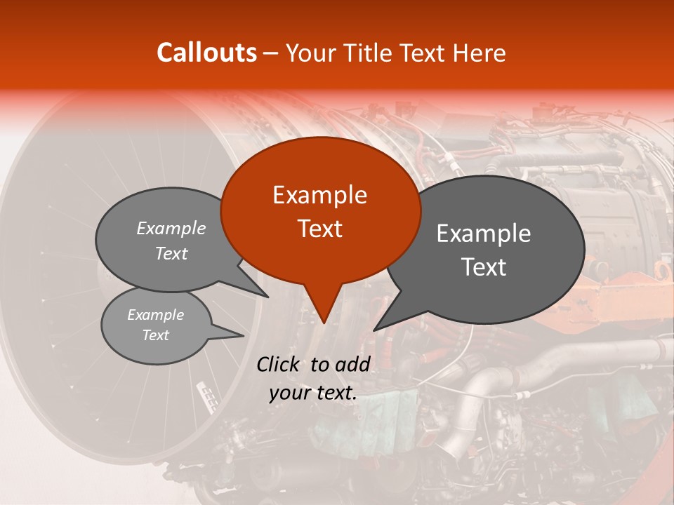Equipment Aviation Horizontal PowerPoint Template