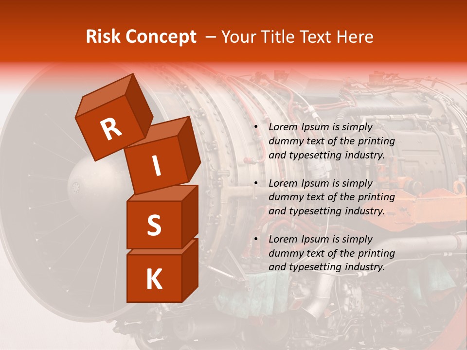 Equipment Aviation Horizontal PowerPoint Template