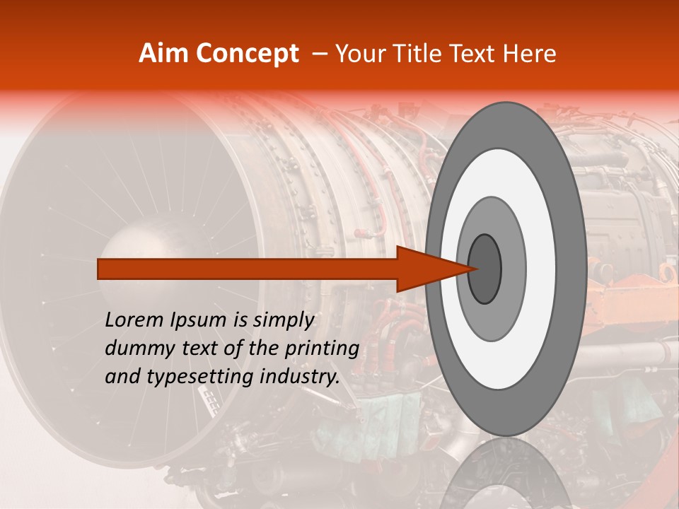 Equipment Aviation Horizontal PowerPoint Template
