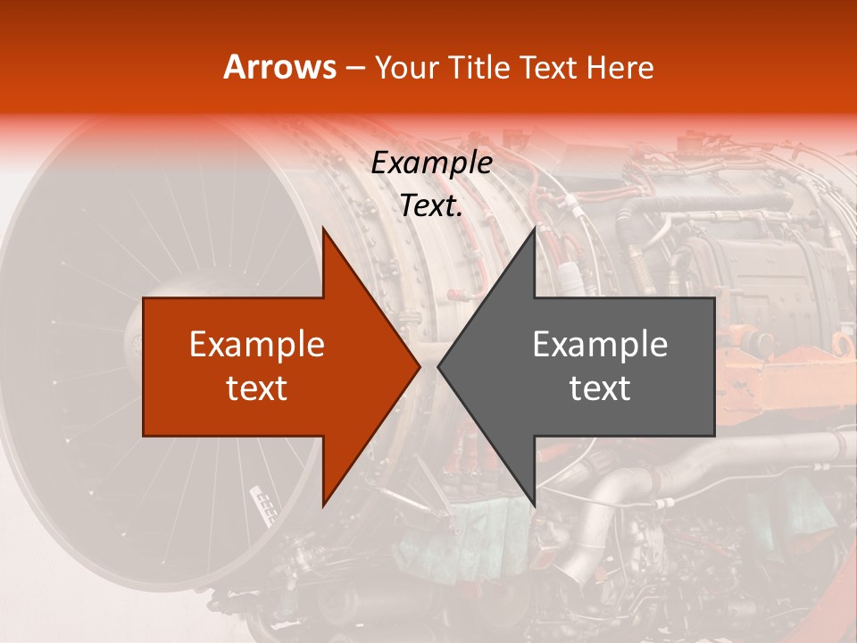 Equipment Aviation Horizontal PowerPoint Template
