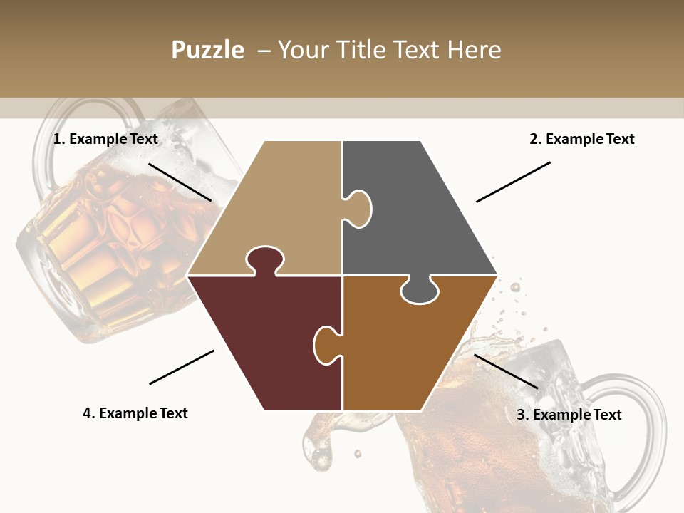 Glass Ripple Droplet PowerPoint Template