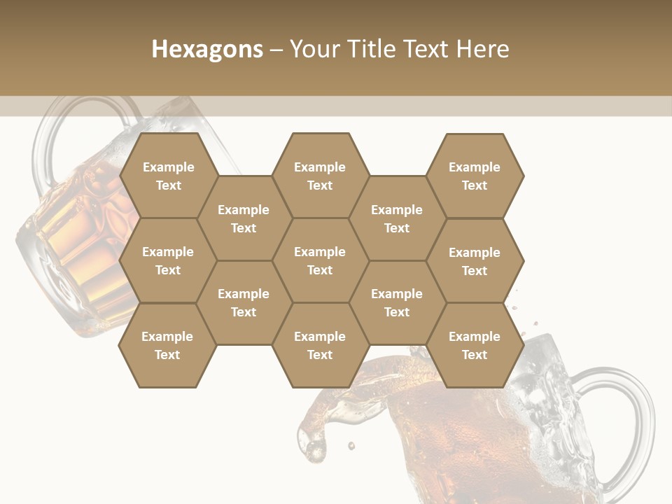 Glass Ripple Droplet PowerPoint Template