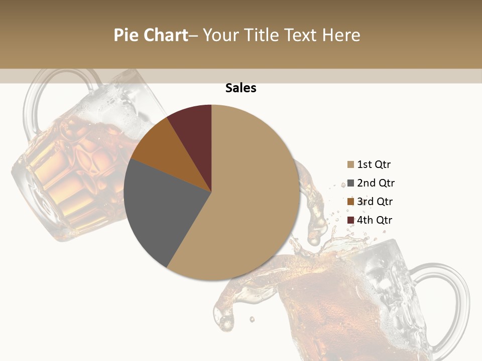 Glass Ripple Droplet PowerPoint Template