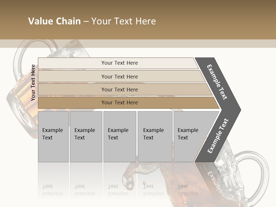 Glass Ripple Droplet PowerPoint Template