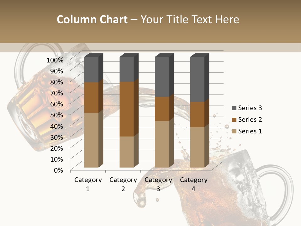 Glass Ripple Droplet PowerPoint Template