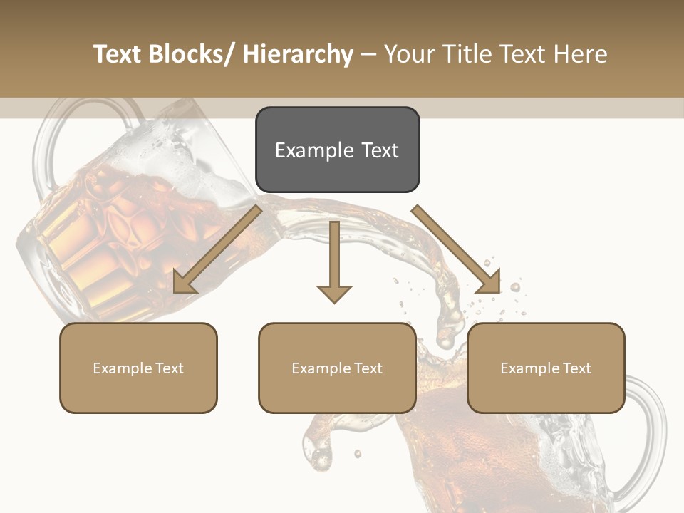 Glass Ripple Droplet PowerPoint Template