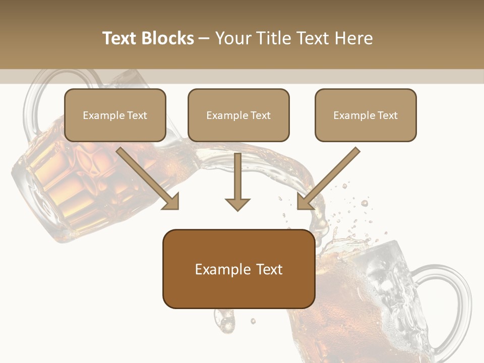 Glass Ripple Droplet PowerPoint Template