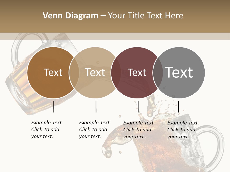Glass Ripple Droplet PowerPoint Template