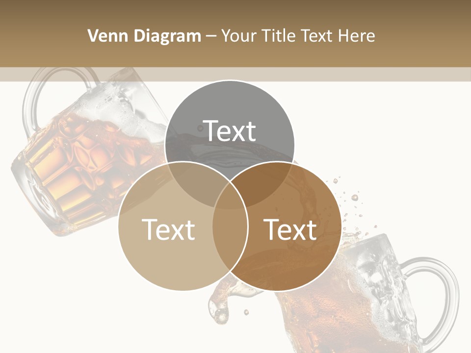 Glass Ripple Droplet PowerPoint Template