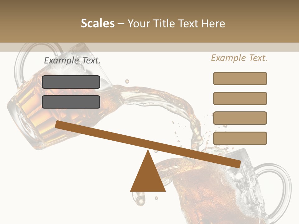 Glass Ripple Droplet PowerPoint Template