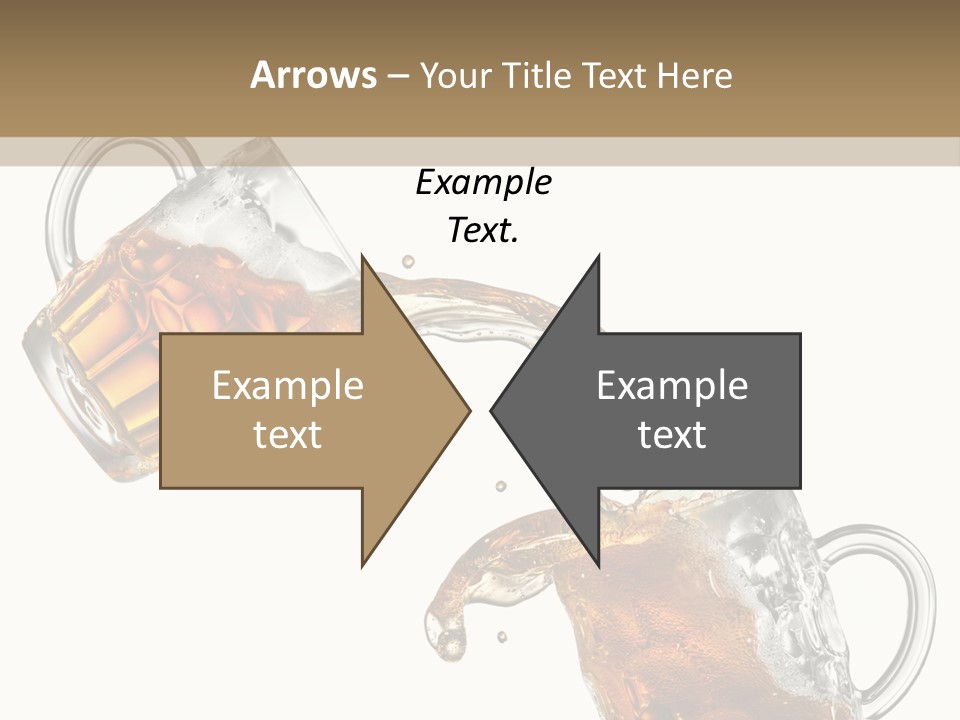 Glass Ripple Droplet PowerPoint Template
