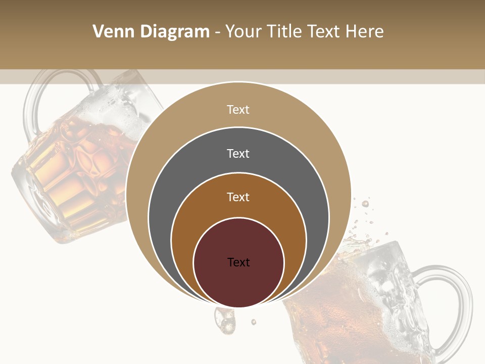 Glass Ripple Droplet PowerPoint Template