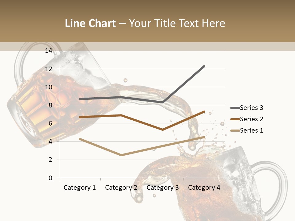 Glass Ripple Droplet PowerPoint Template