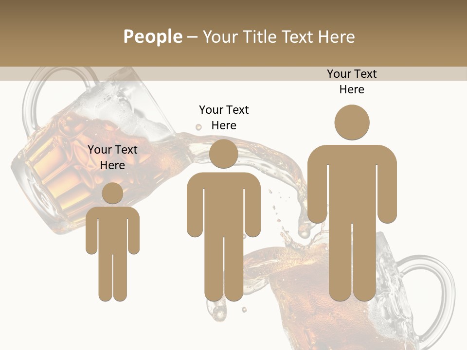 Glass Ripple Droplet PowerPoint Template