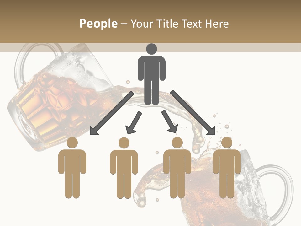 Glass Ripple Droplet PowerPoint Template