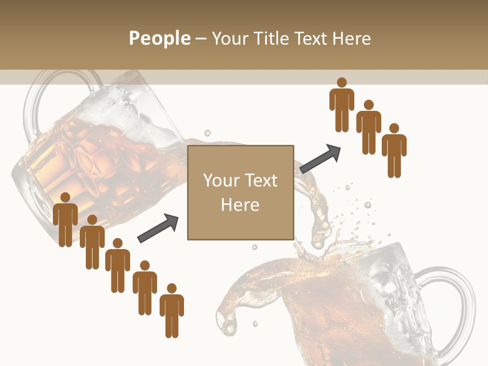 Glass Ripple Droplet PowerPoint Template