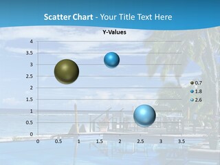 Tahiti Pool Tropical PowerPoint Template