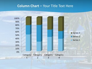 Tahiti Pool Tropical PowerPoint Template