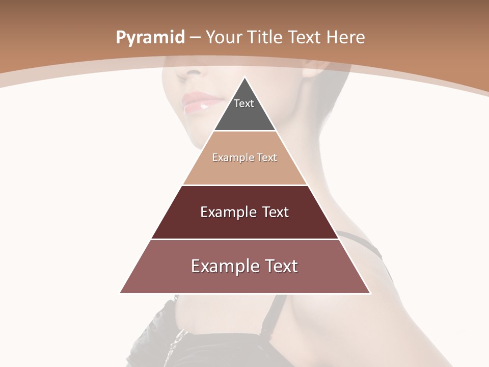 Vertical Brunette Glamour PowerPoint Template