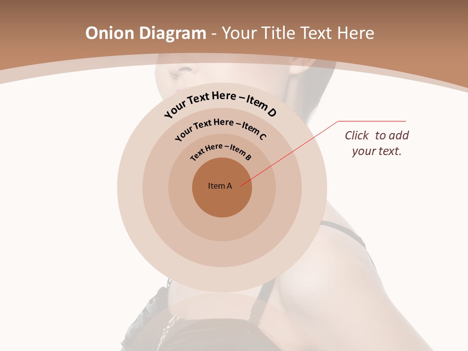 Vertical Brunette Glamour PowerPoint Template