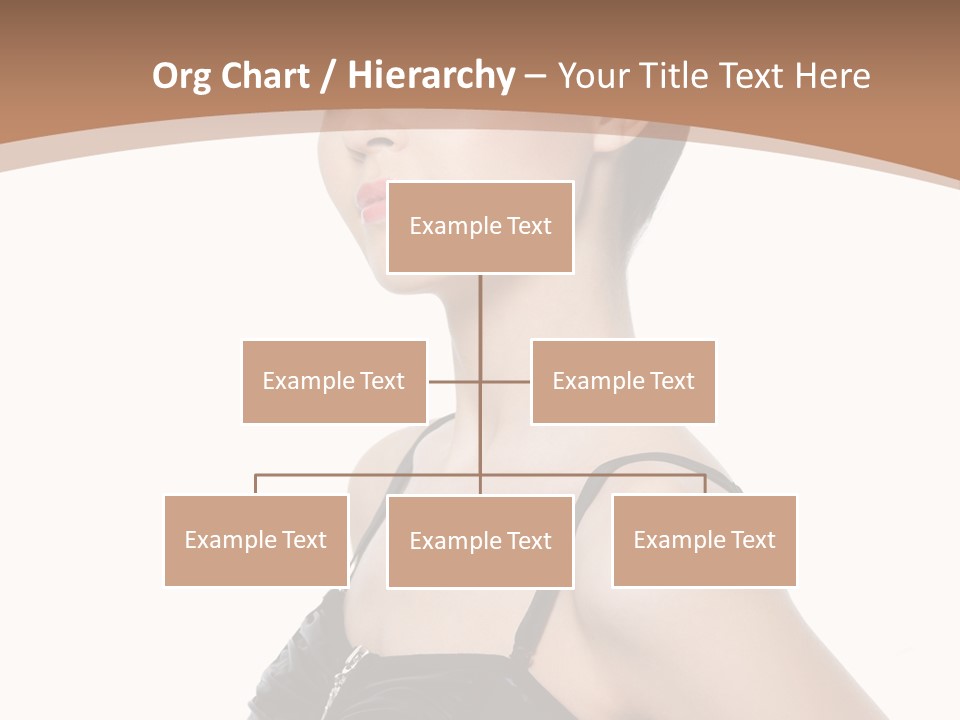 Vertical Brunette Glamour PowerPoint Template